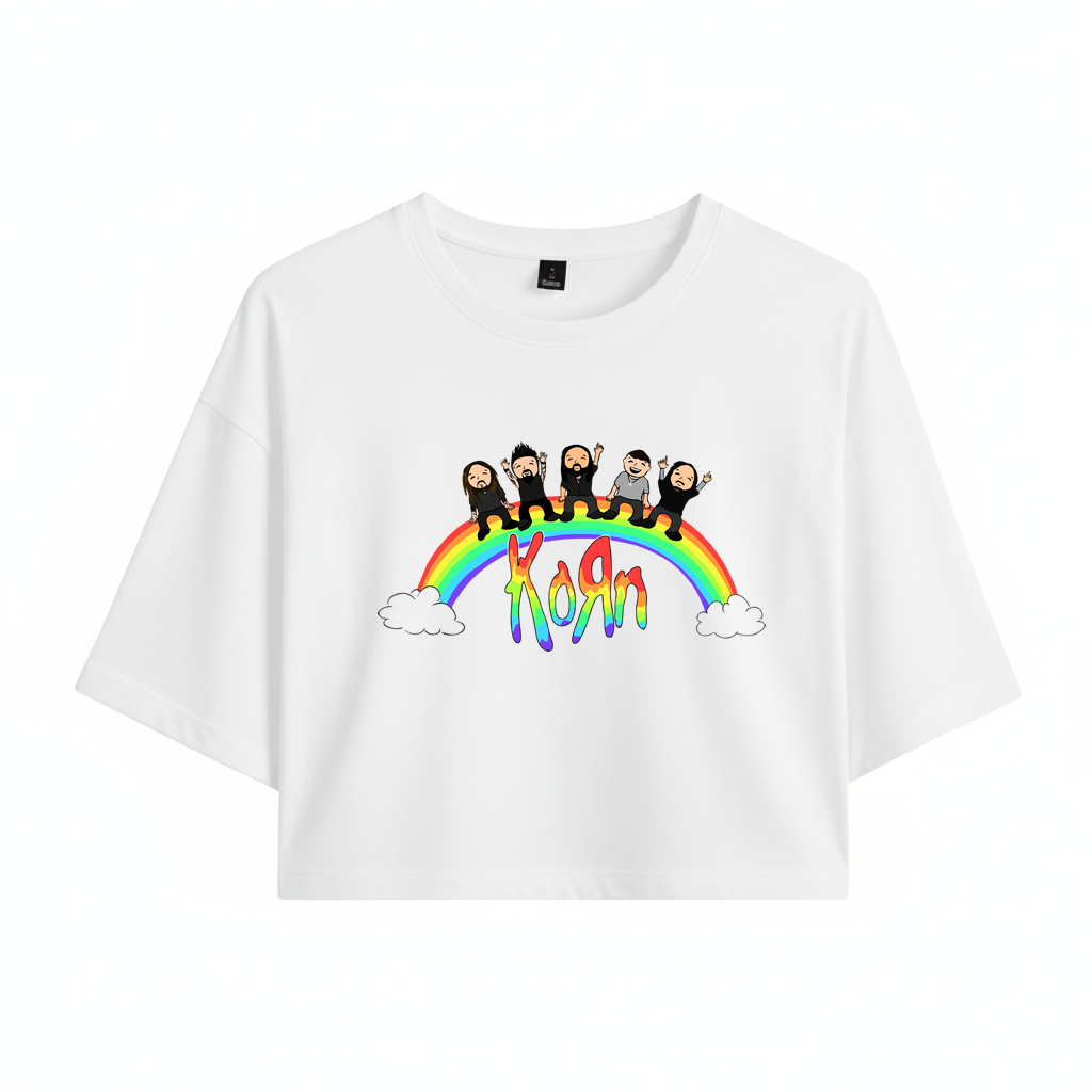 Crop Korn Rainbow