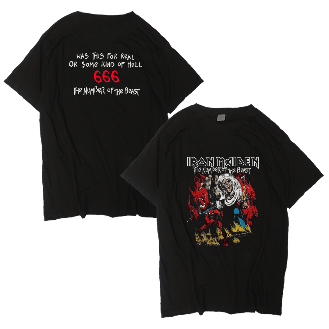 Polo Iron Maiden The Number of the Beast 666