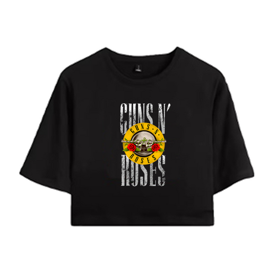 Crop Guns N' Roses Vintage