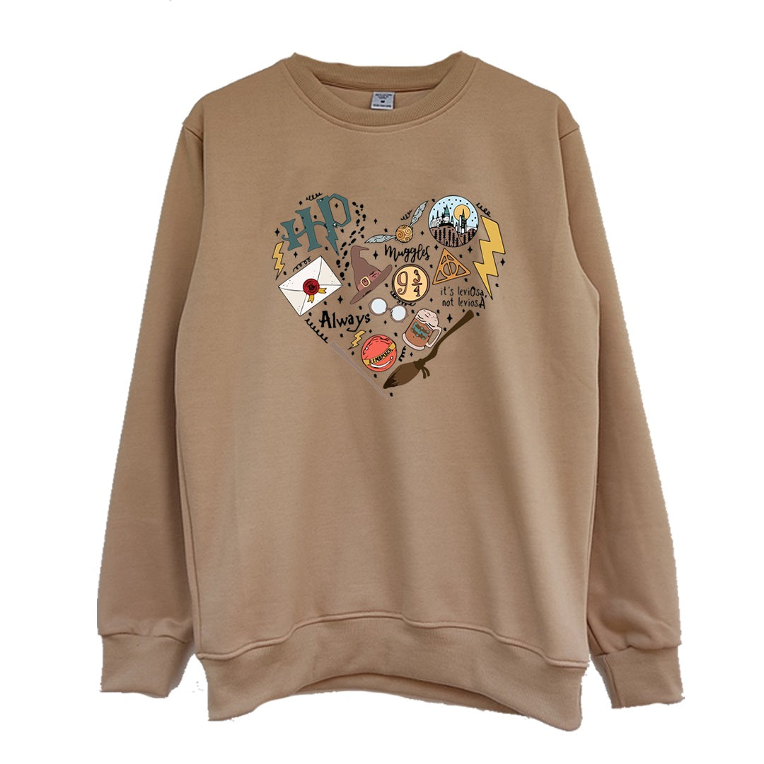 Crewneck Harry Potter Corazón