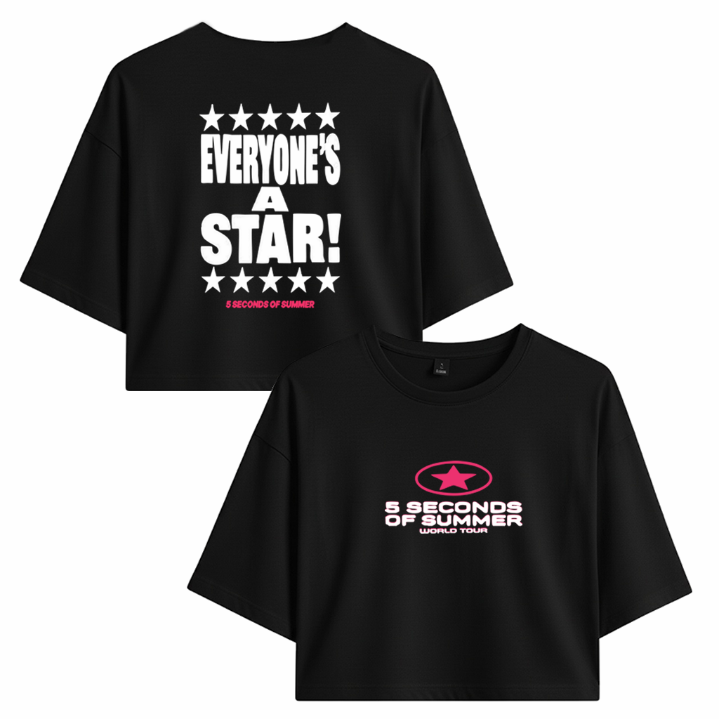 Crop 5 Seconds of Summer Star Tour Logo