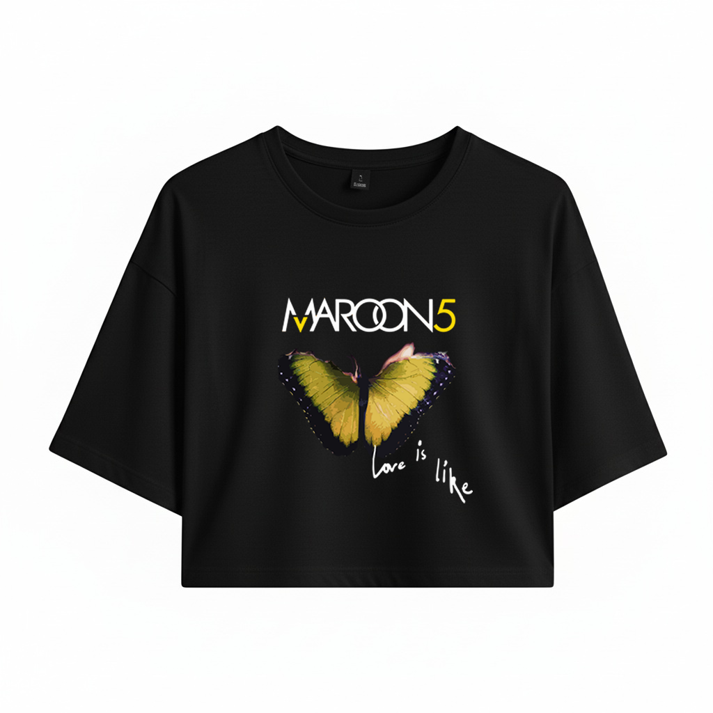 Crop Maroon 5 Love Is Like