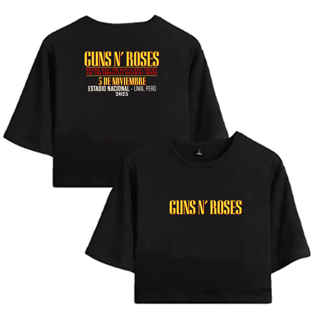 Crop Guns N' Roses Tour