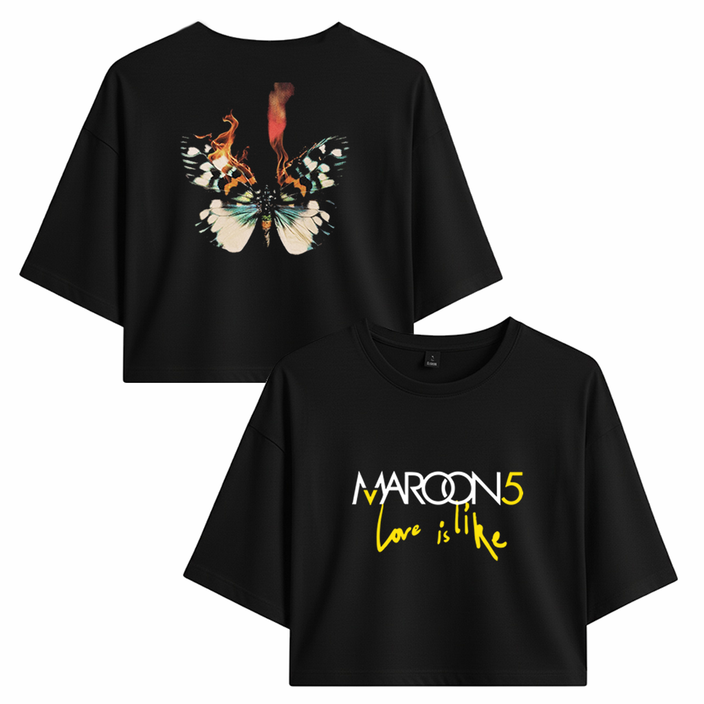 Crop Maroon 5 Love Is Like