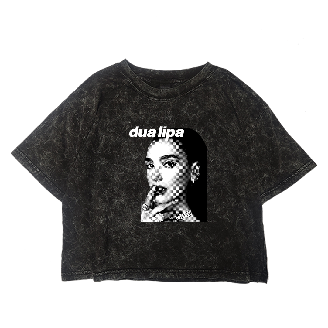 Crop Dua Lipa B/W