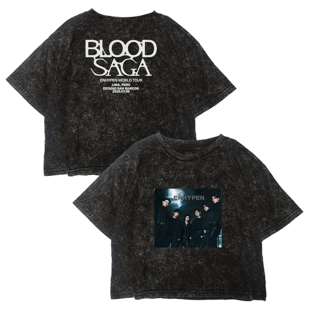 Crop Acid Enhypen Blood Saga World Tour