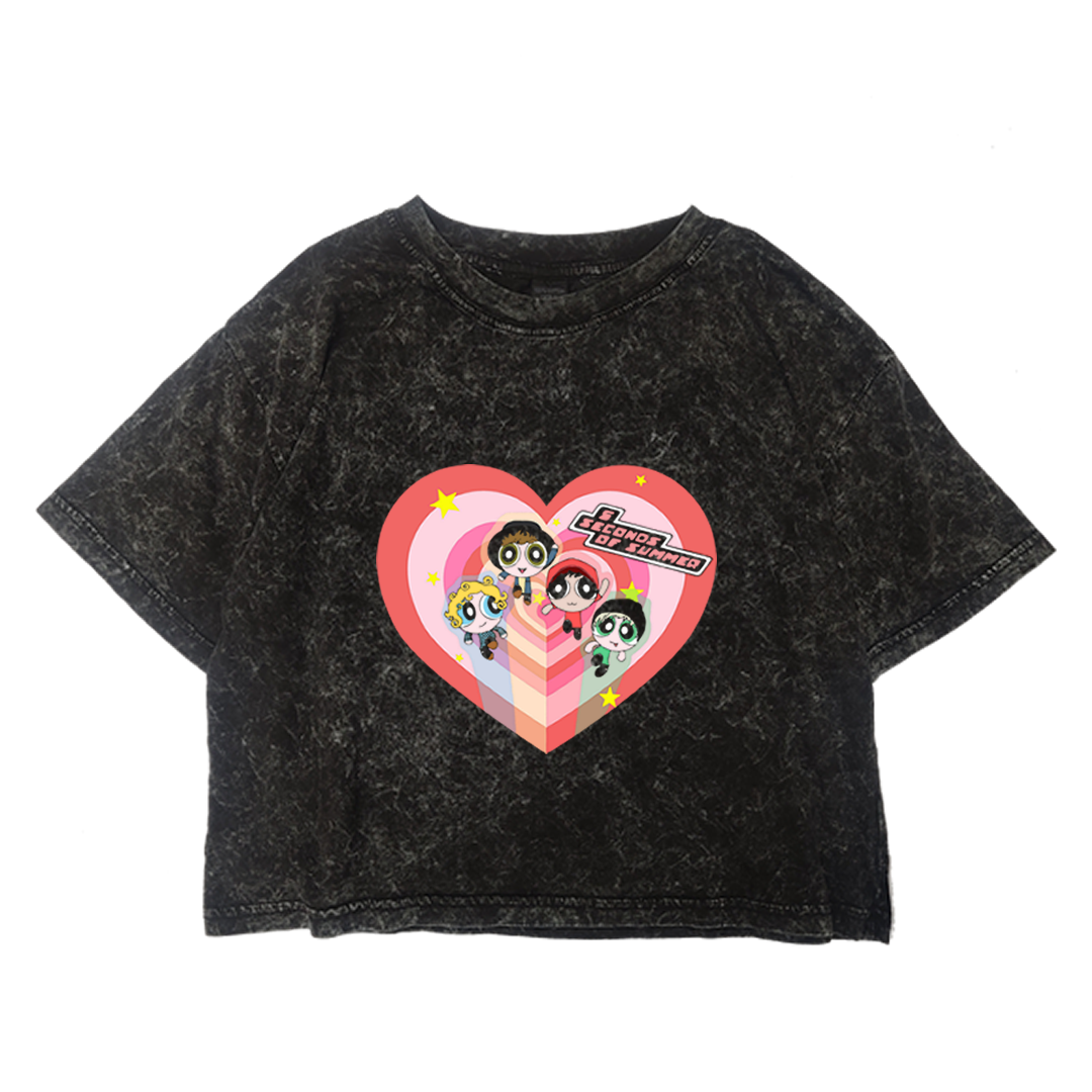 Crop Acid 5 Seconds of Summer PowerPuff