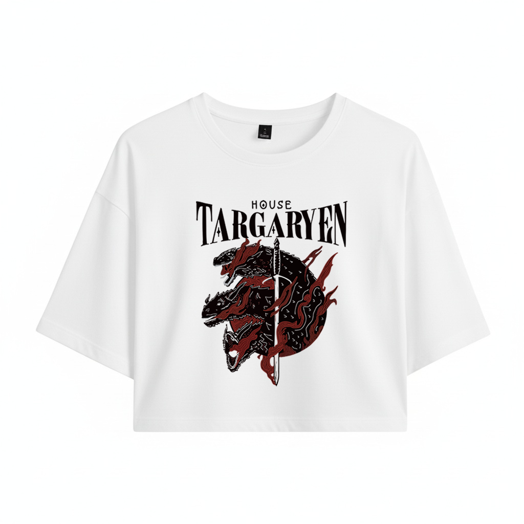 Crop House of the Dragon House Targaryen