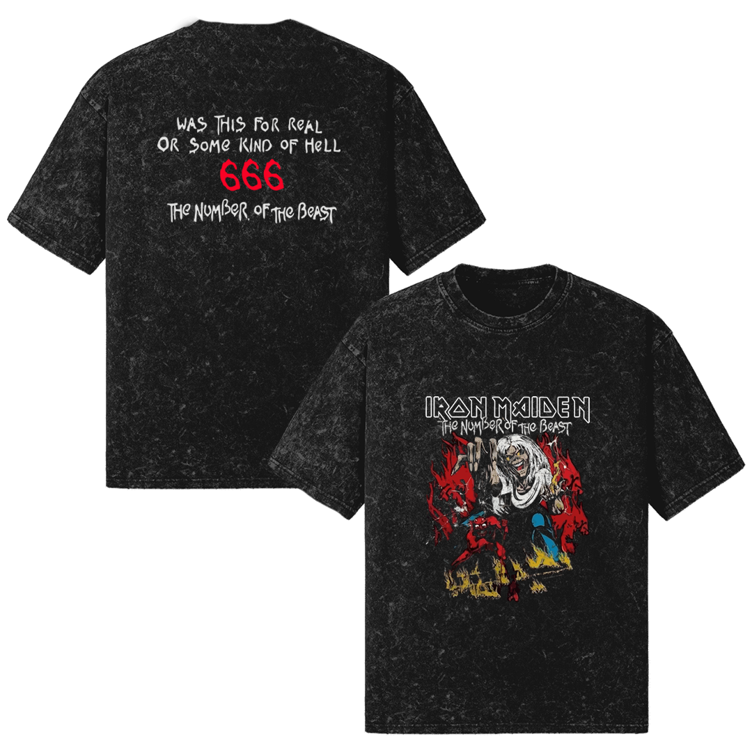 Polo Acid Iron Maiden The Number of the Beast 666