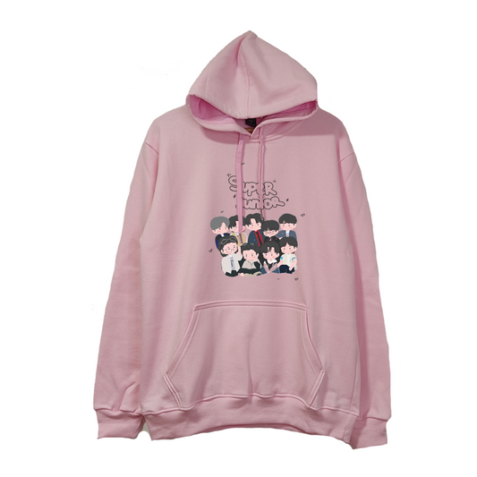 Hoodie Super Junior Cartoon