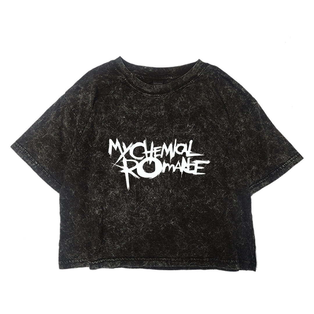 Crop My Chemical Romance Logo Band