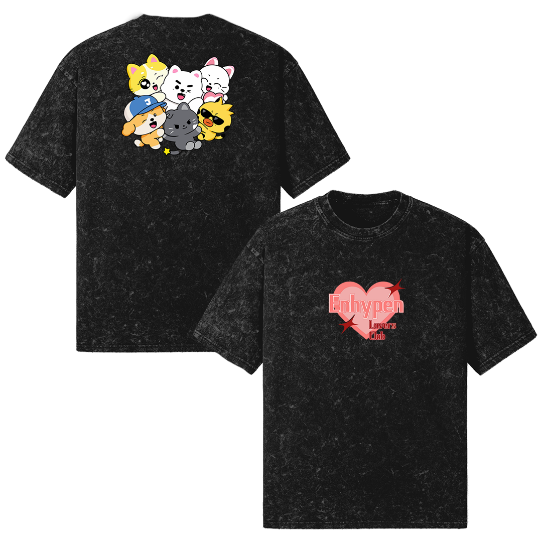 Polo Acid Enhypen Heeseung Lovers Club Mascots