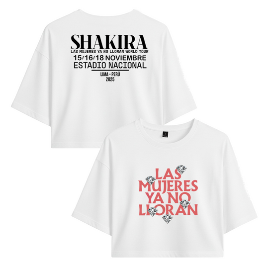 Crop Shakira LMYNL Diamantes Tour