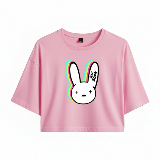 Crop Bad Bunny Conejo Colors