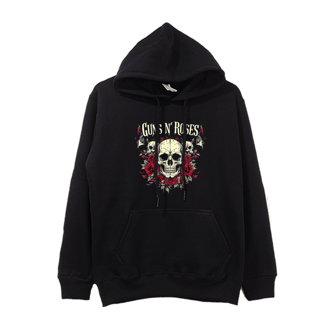 Hoodie Guns N' Roses Skulls