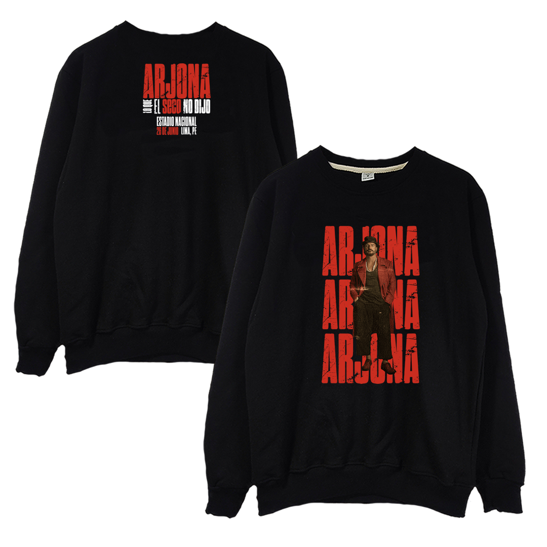 Crewneck Ricardo Arjona Seco Tour 2026