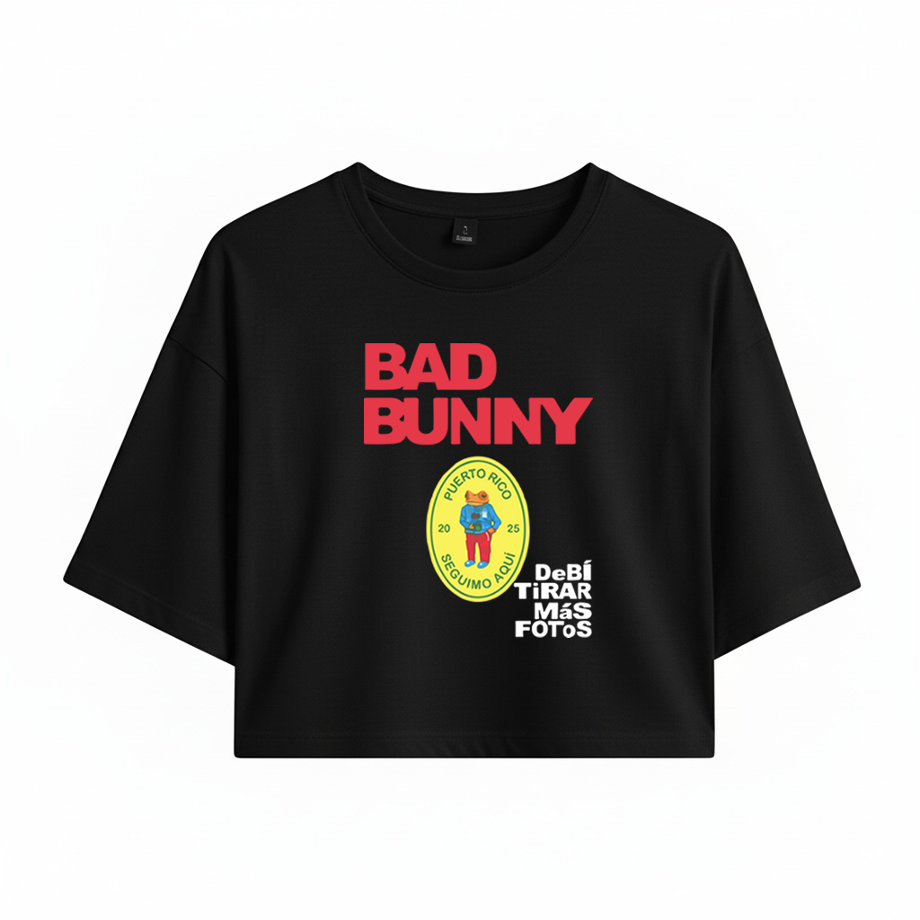 Crop Bad Bunny Concho Escudo