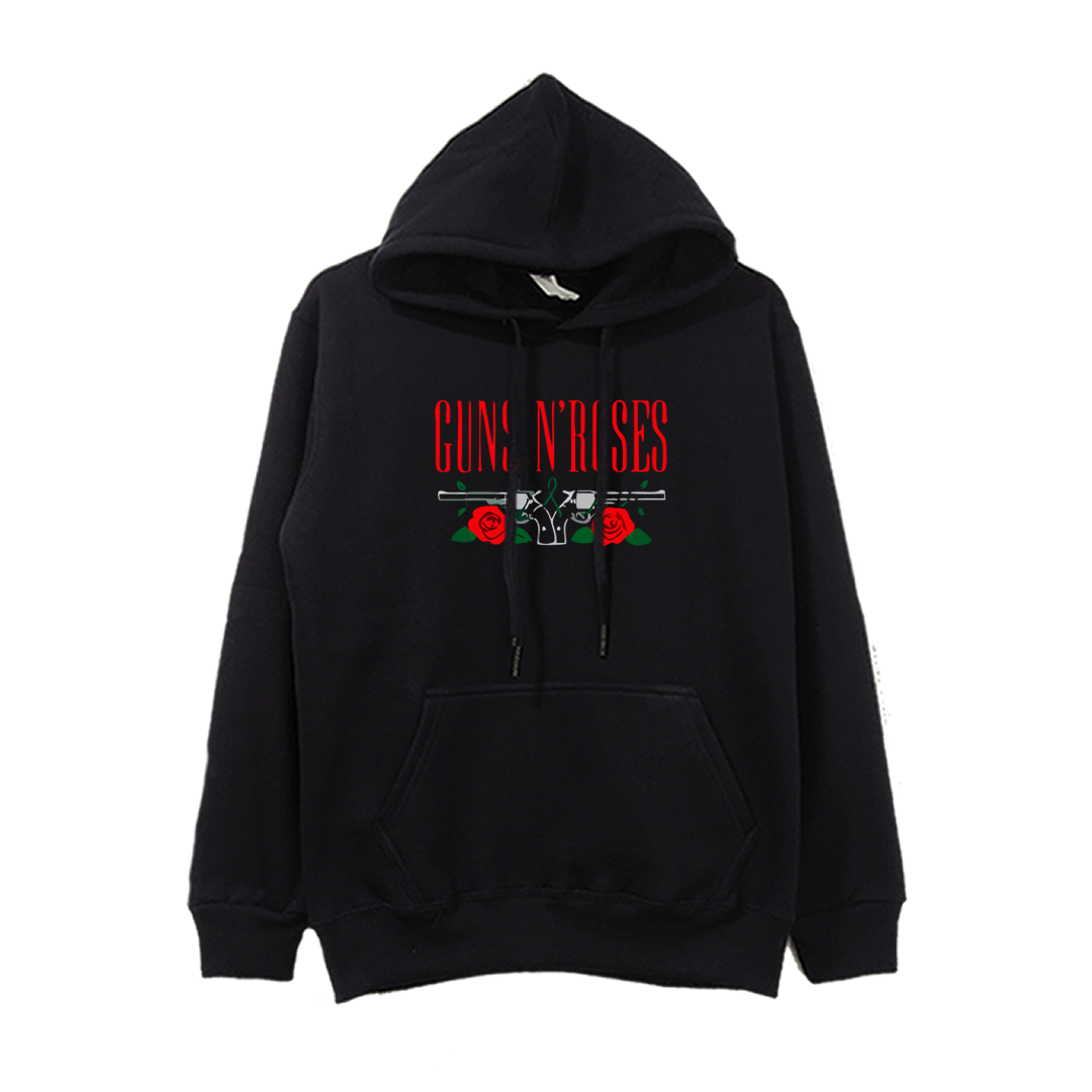 Hoodie Guns N' Roses Rojo