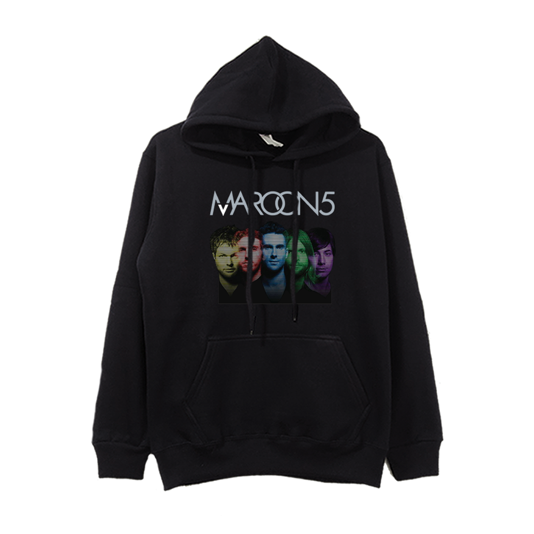 Hoodie Maroon 5 Faces