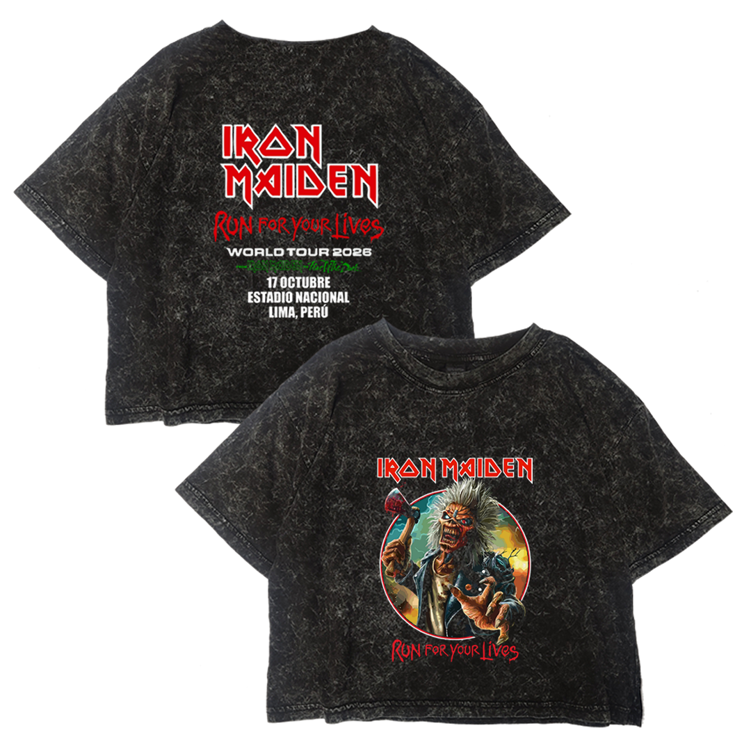 Crop Acid Iron Maiden Run For Your Lives World Tour 2026