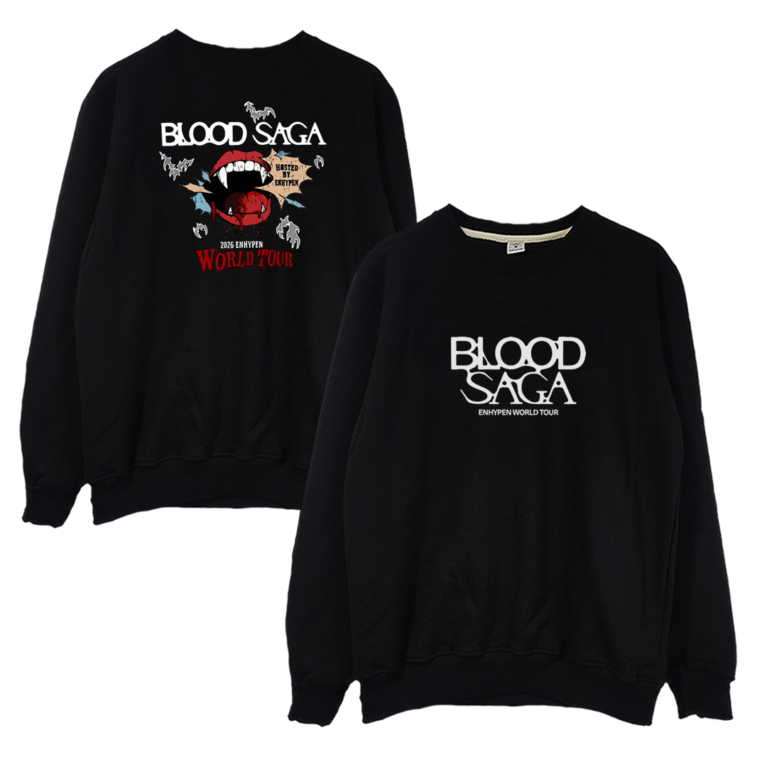 Crewneck Enhypen Blood Saga World Tour