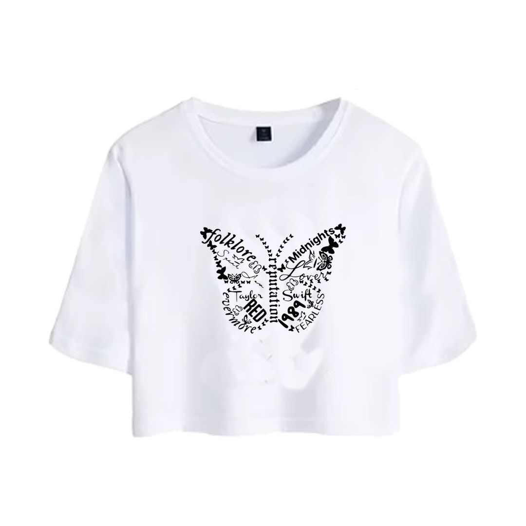 Crop Taylor Swift Butterfly
