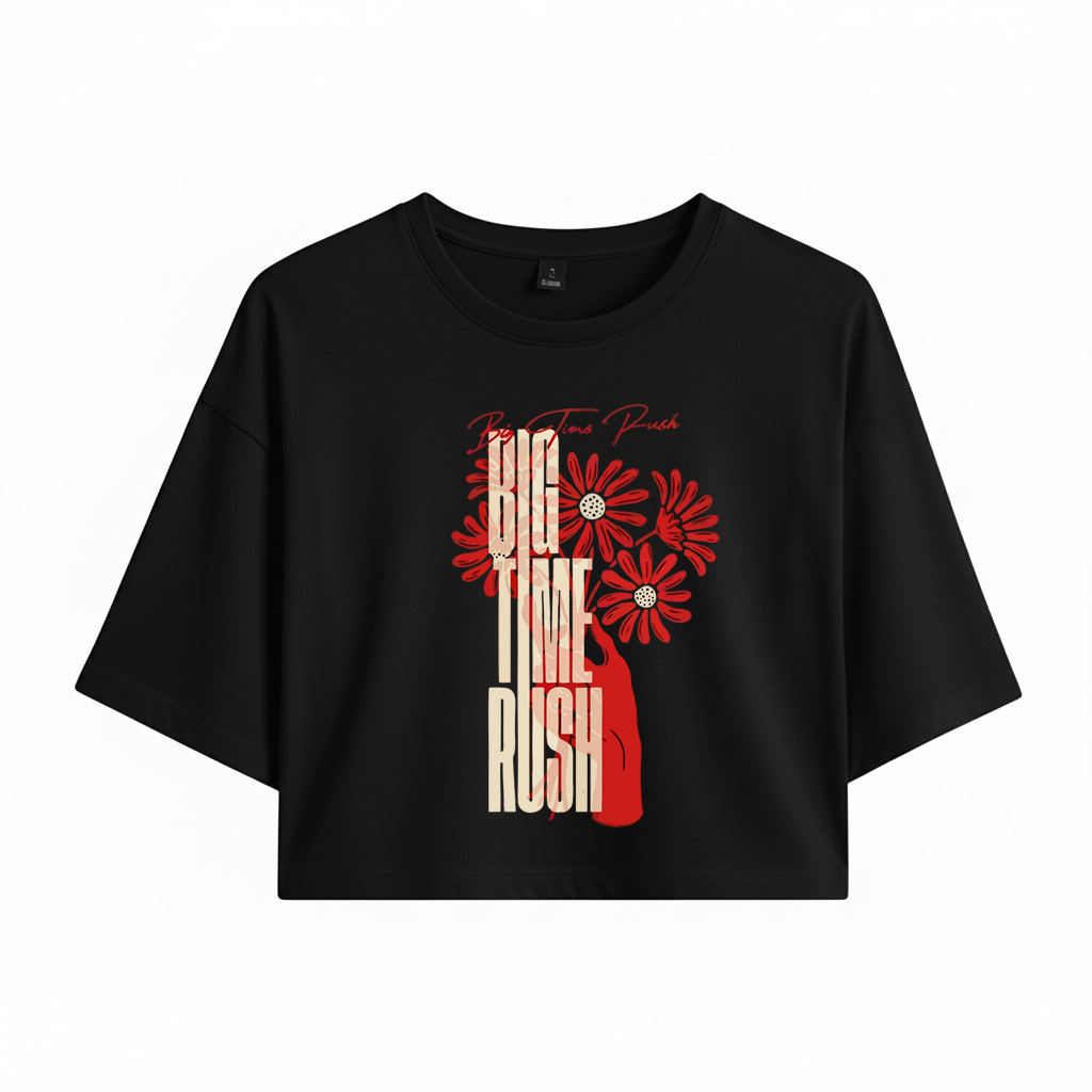 Crop Big Time Rush Flowers