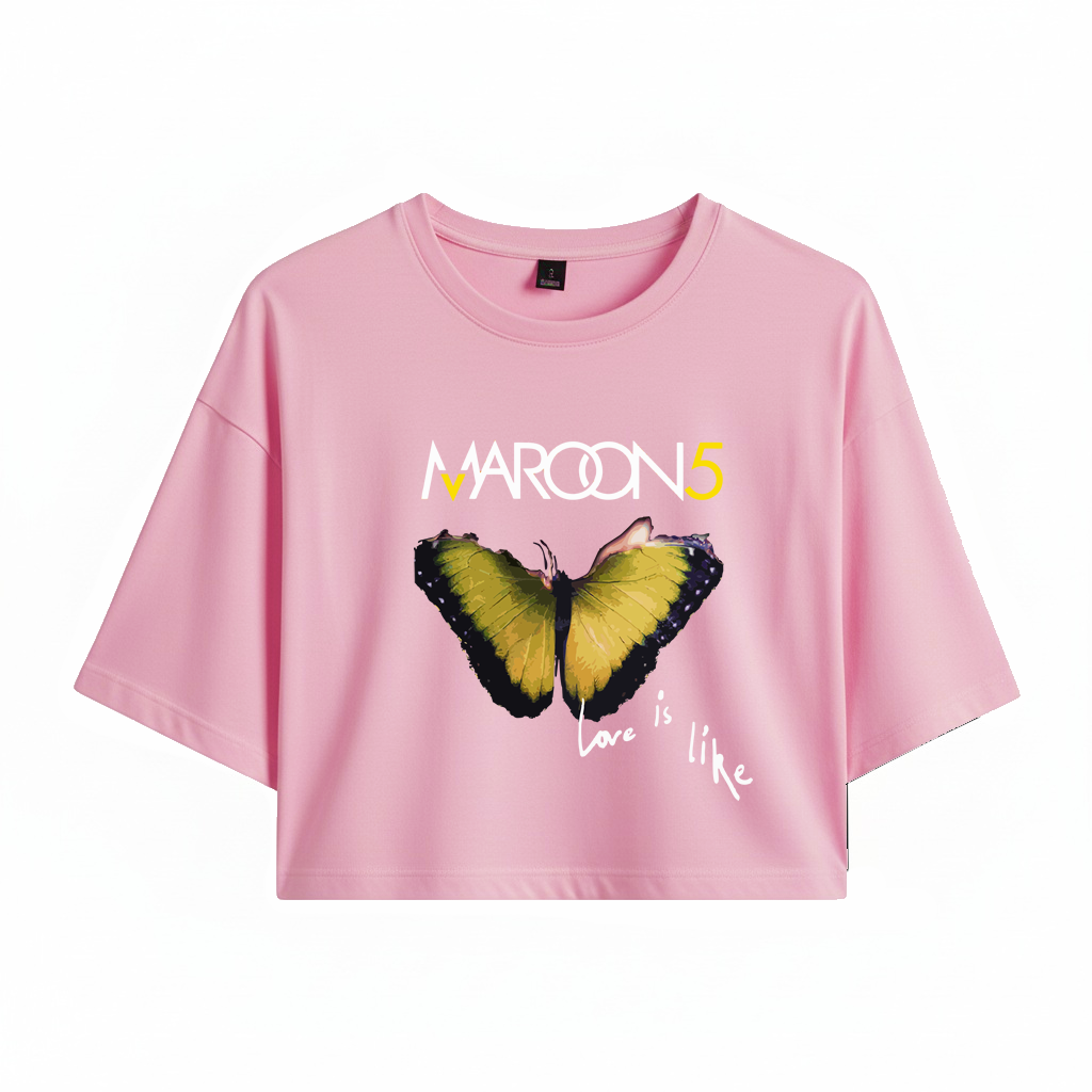 Crop Maroon 5 Love Is Like