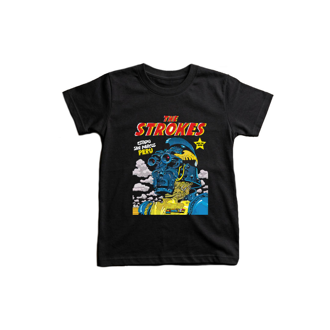 Baby Tee The Strokes Machine Lima 2026