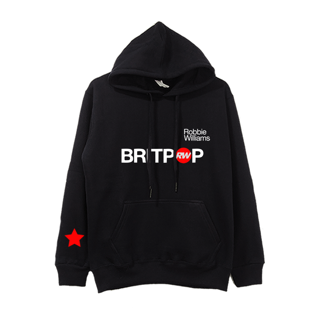 Hoodie Robbie Williams BritPop Logo