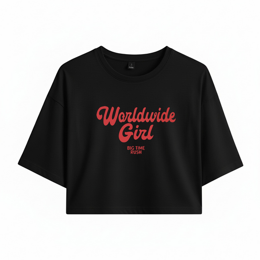 Crop Big Time Rush Worldwide Girl
