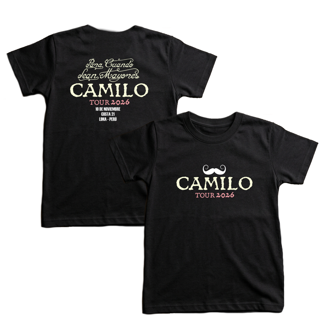Baby Tee Camilo Tour 2026 Lima