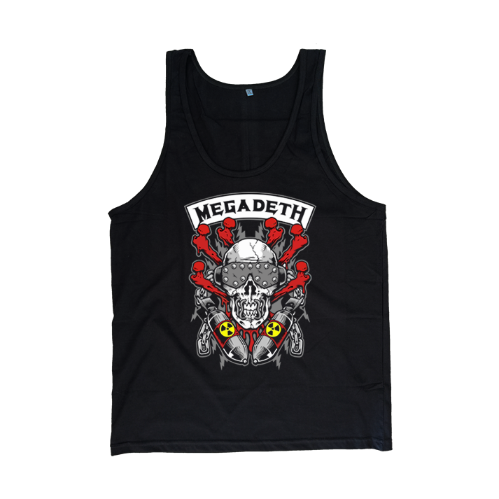 BVD Megadeth Skull And Bombs