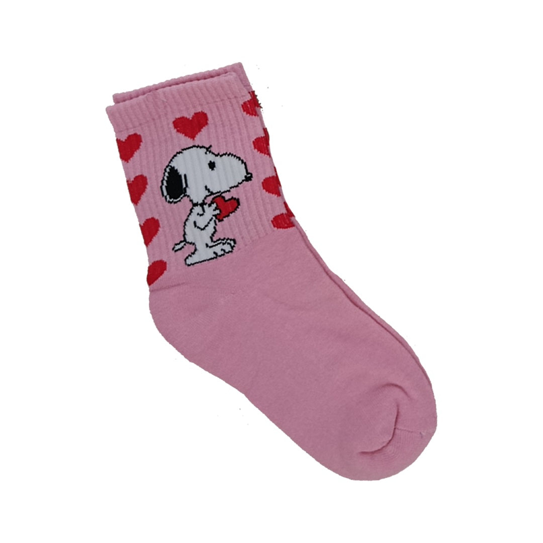 Medias Snoopy Corazon