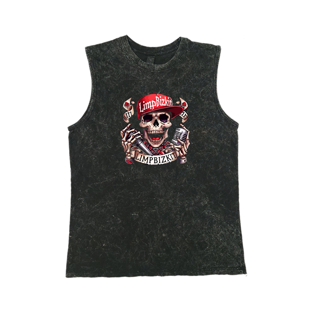 Manga Cero Limp Bizkit Skull Hat