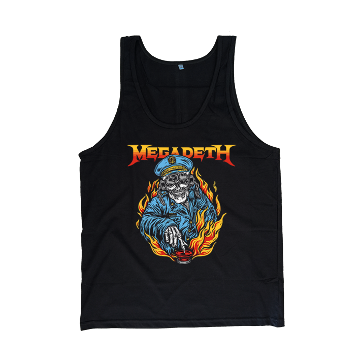 BVD Megadeth Vic Flames