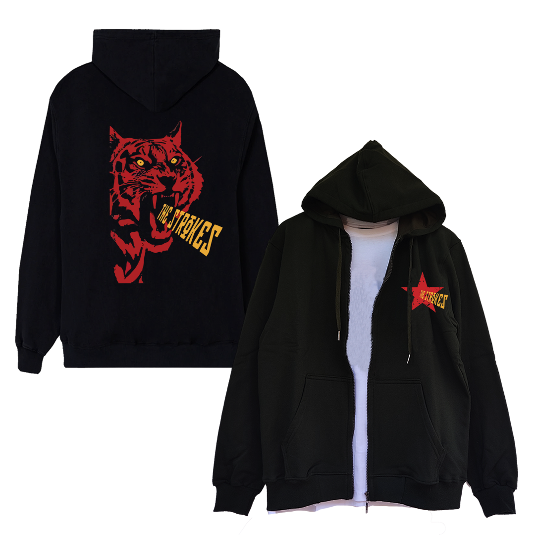 Hoodie Cierre The Strokes Tiger
