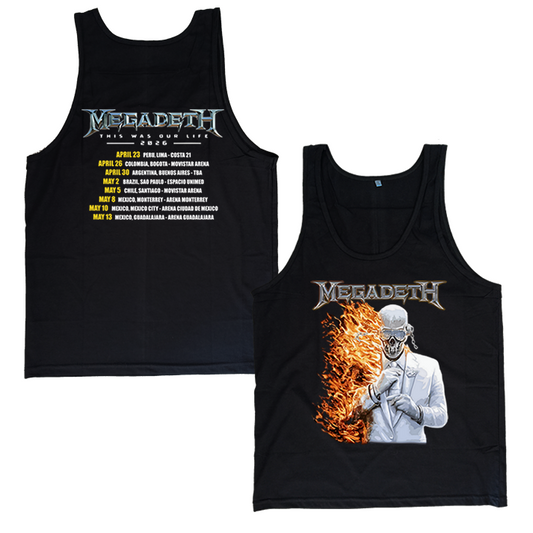 BVD Megadeth Tour LATAM 2026