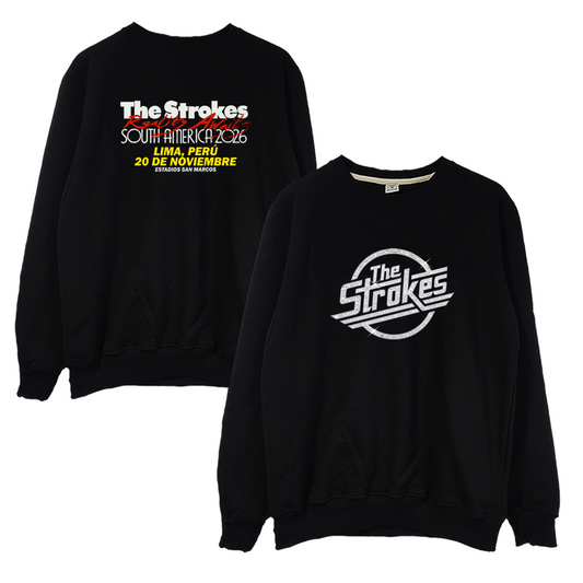 Crewneck The Strokes Reality Awaits World Tour 2026