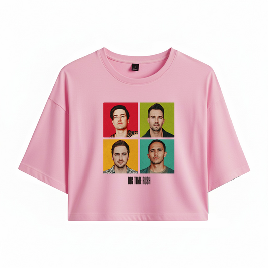 Crop Big Time Rush 4 Band