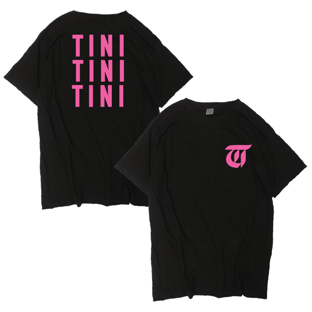 Polo Tini Pink Logo