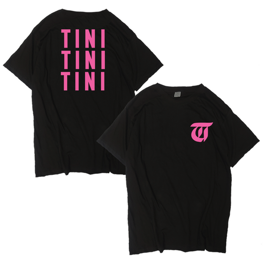 Polo Tini Pink Logo
