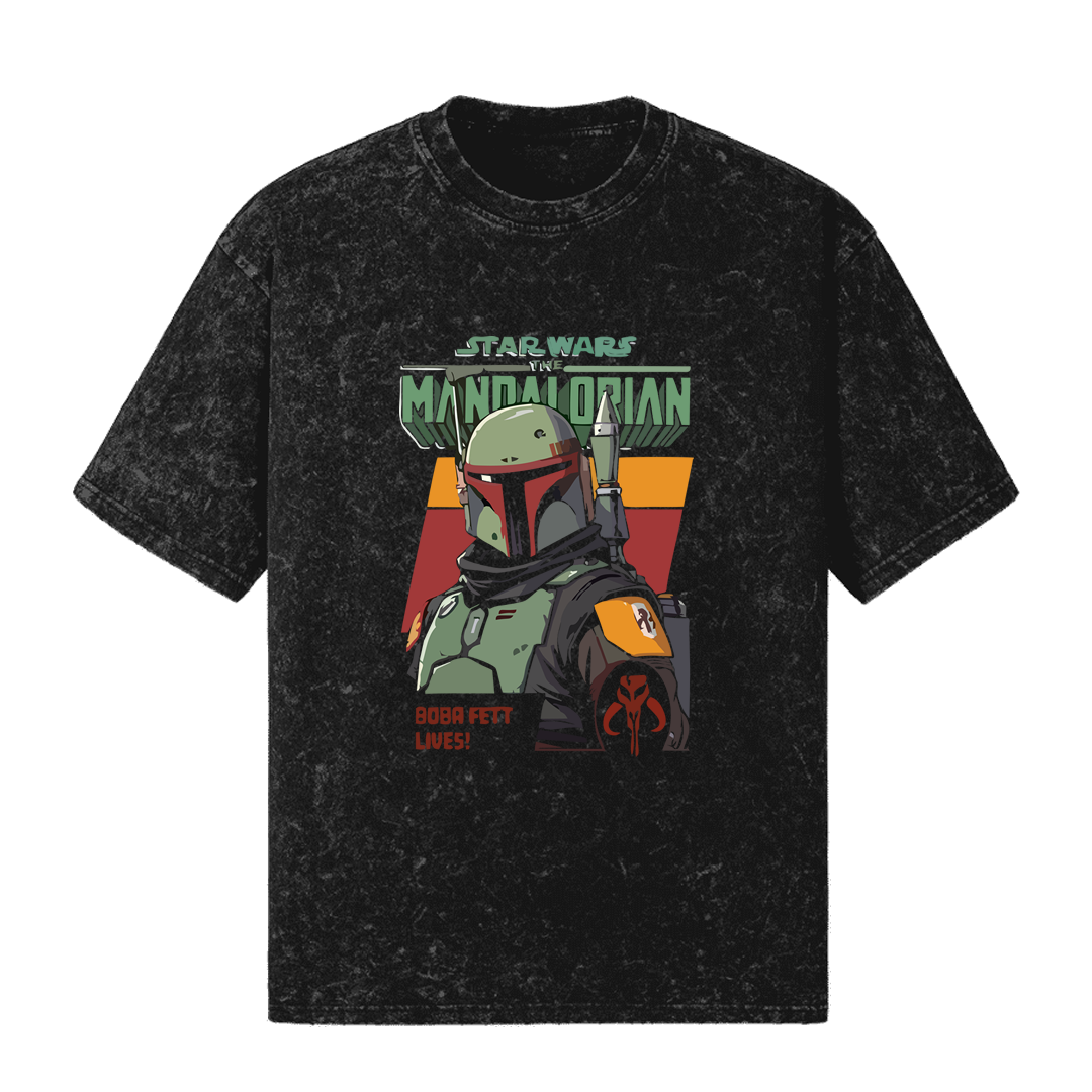 Polo Mandalorian y Grogu Boba Fett