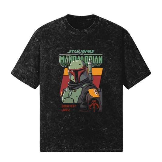 Polo Mandalorian y Grogu Boba Fett