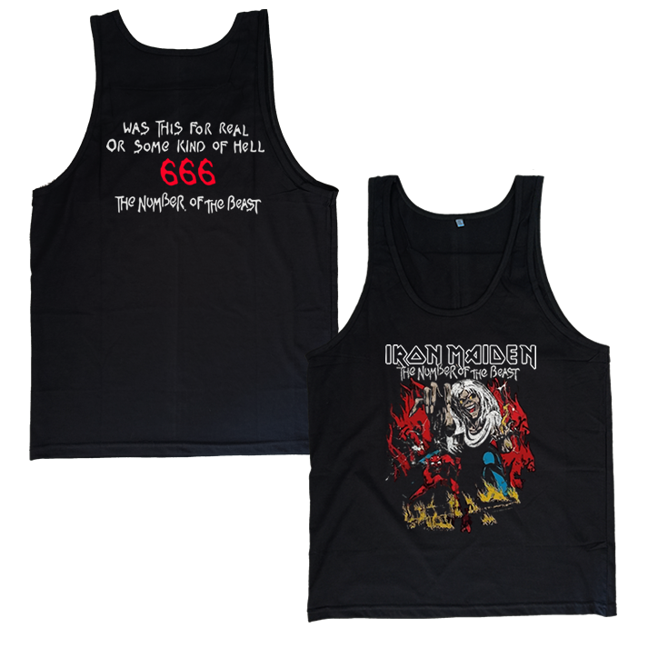 Bvd Iron Maiden The Number of the Beast 666