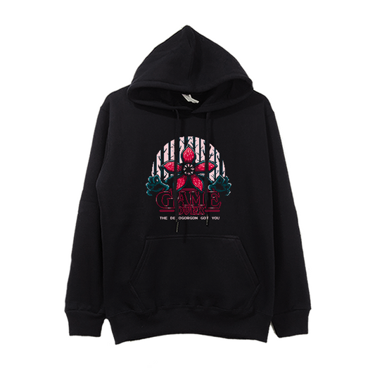 Hoodie Stranger Things Demogorgon Game Over