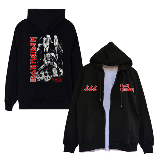 Hoodie Cierre Iron Maiden The Number of the Beast