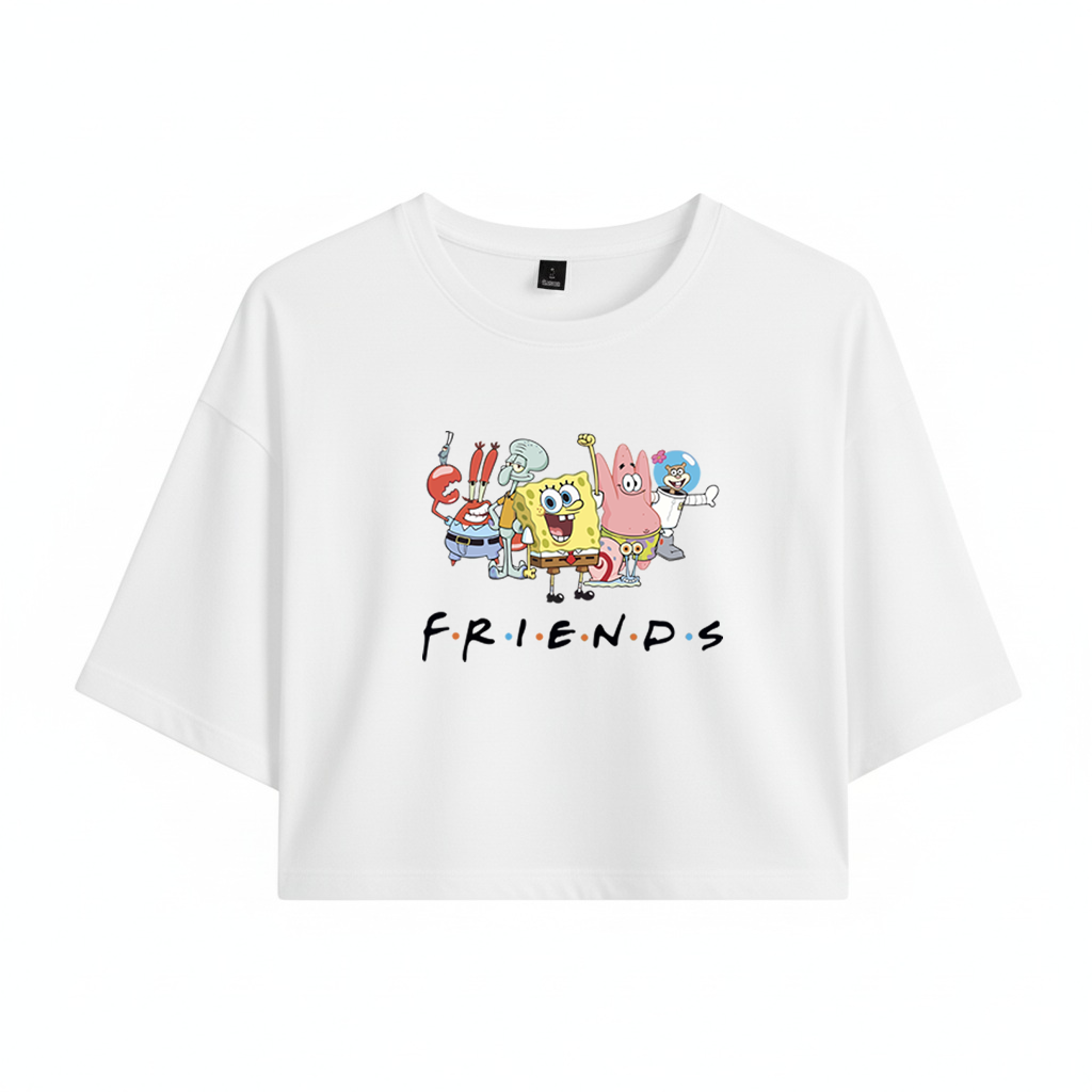 Crop Bob Esponja F.R.I.E.N.D.S