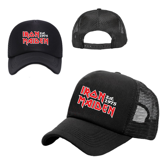 Gorra Trucker Iron Maiden Est. 1975