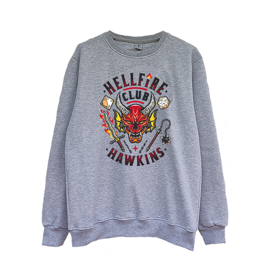 Crewneck Stranger Things Hellfire Club